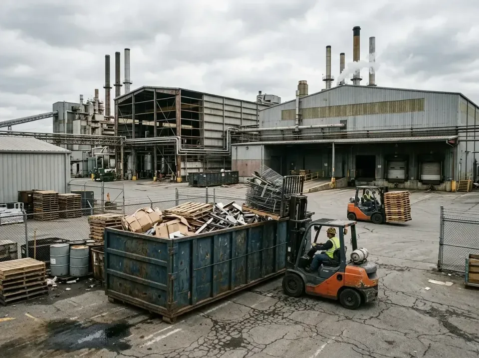industrial-factory-scrap-conta-003 — frequently asked questions, Cheap Roll-off Dumpster Rentals in Lawrenceville, IL
